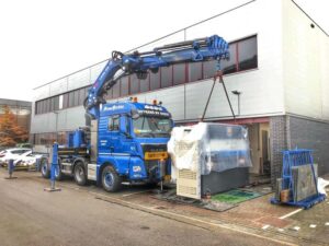 Verhuizing van machines voor bedrijfsverhuizing in Soest